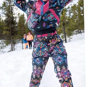 Columbia Wintertrainer Woven Multicolor Snow Pants XS
